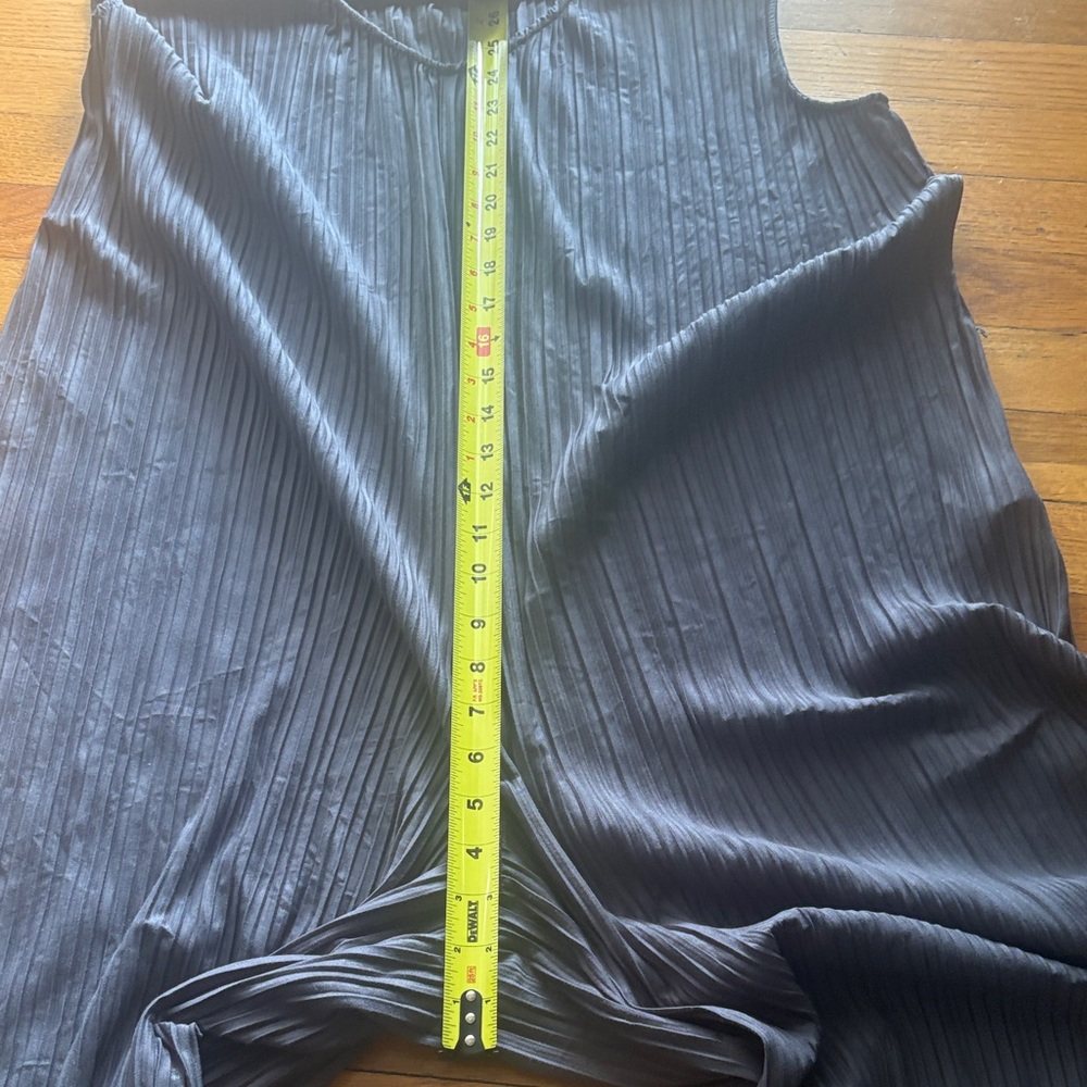 J. Jill Charcoal Pleated Jumpsuit - Picture 6 of 8
